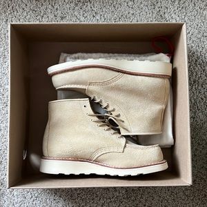 Red Wing Heritage Women’s Cream Boots